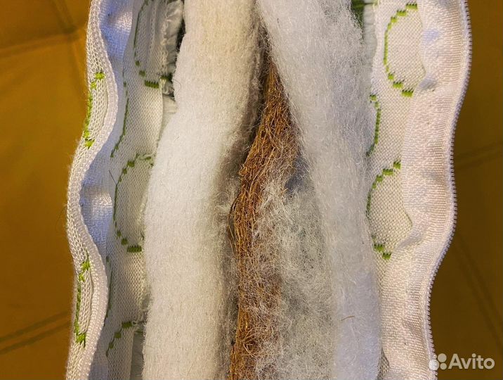 Матрац с коляску, кокосовый, плотный, в идеале