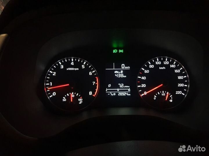 Фонарь правый Rio 4 Рестайл (2020 - 2023) Галоген