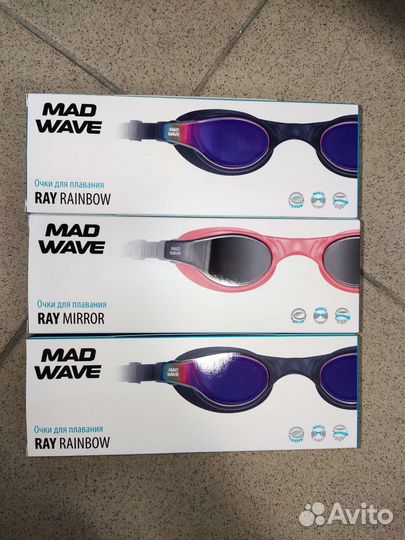 Очки для плавания mad wave
