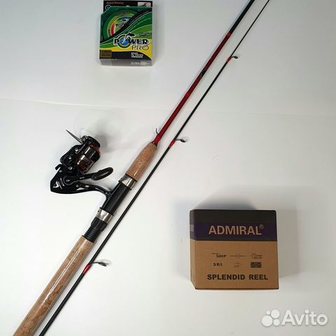 Спиннинг Шимано ультралайт 210см 0-8гр с катушкой