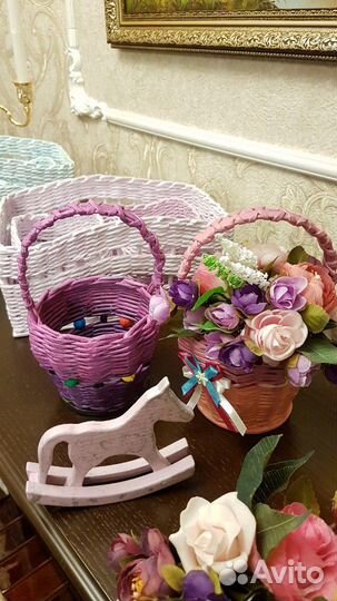 Декоративные корзиночки