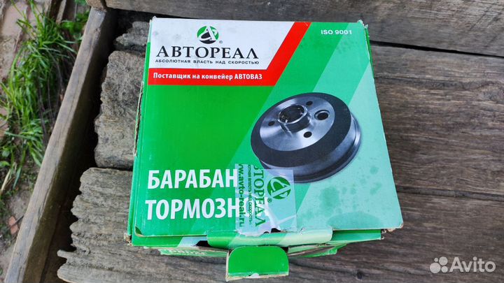 Барабаны тормозные 4 болта, ваз 1111 ока, комплект