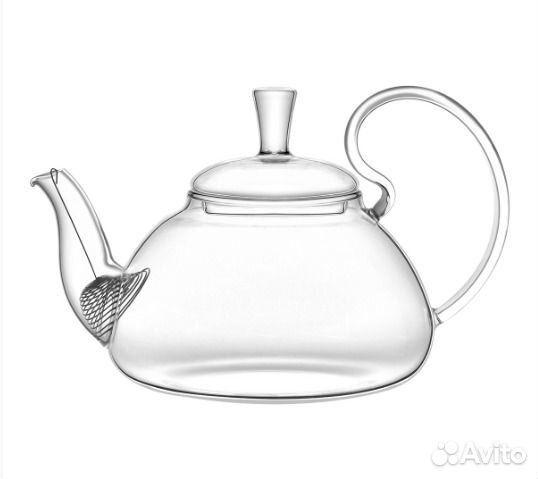 Чайник заварочный 800 мл, термостойкое стекло