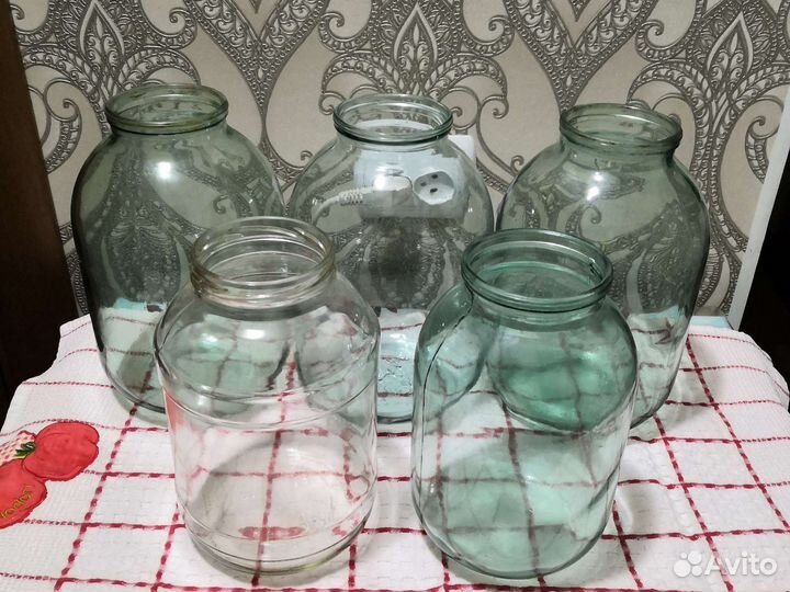 Банки и пластиковые ёмкости 1 л