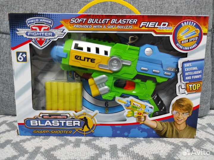 Бластер nerf