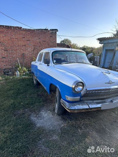 ГАЗ 21 Волга 2.4 МТ, 1962, 100 000 км