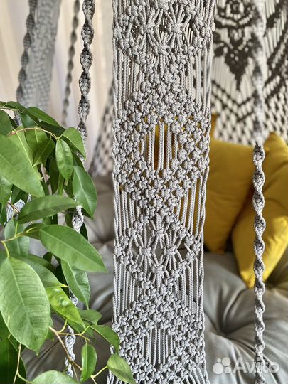 Подвесной макраме шатер 110 см