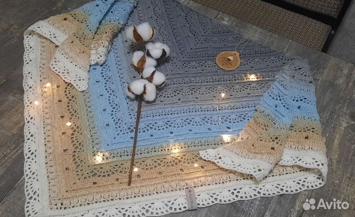 Бактус вязаный ручная работа