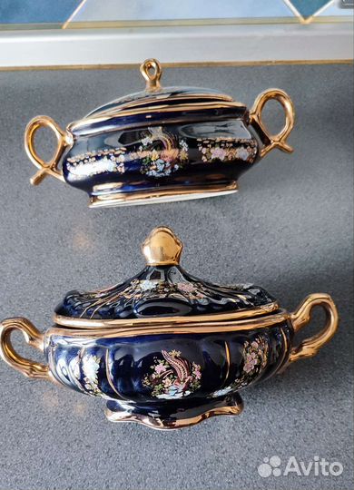 Винтажная фарфоровая бонбоньерка (Турция)