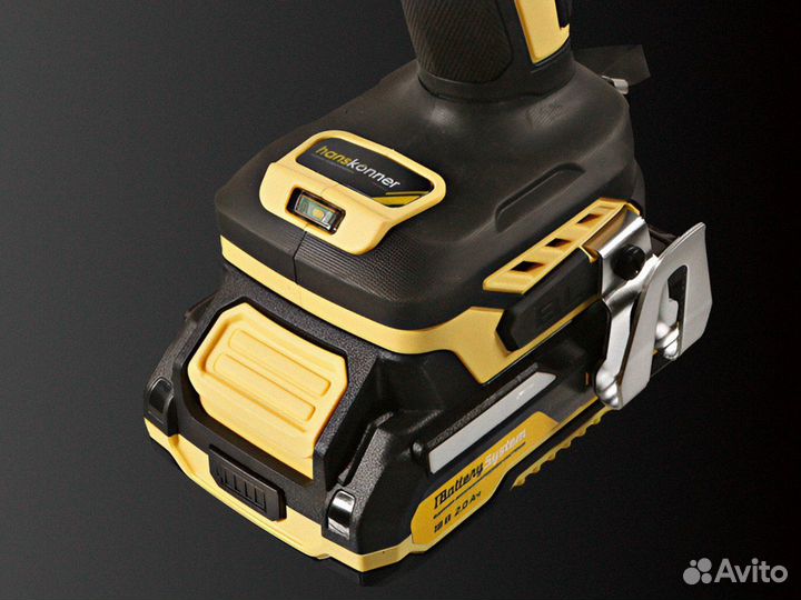 HCD2065blic Аккумуляторный шуруповерт Hanskonner