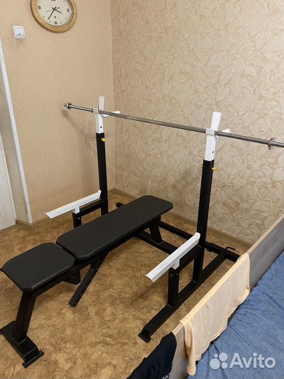 Стойка и лавка