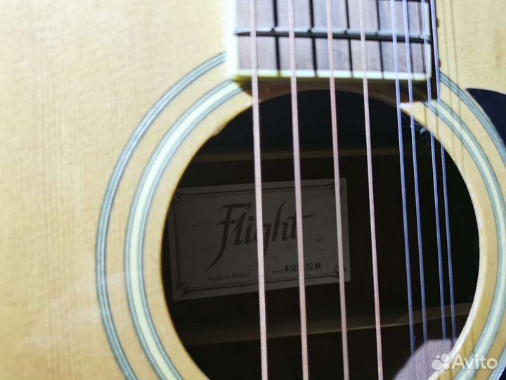 Гитара старинная/новая Flight 12ти струнная