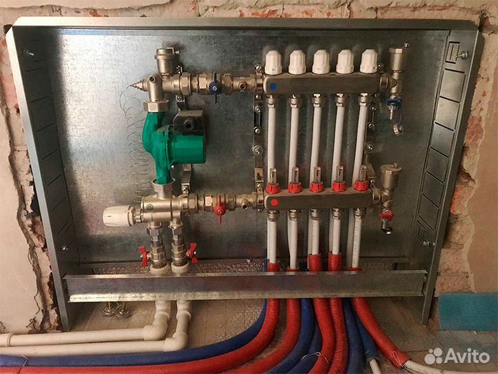 Монтаж водяного теплого пола