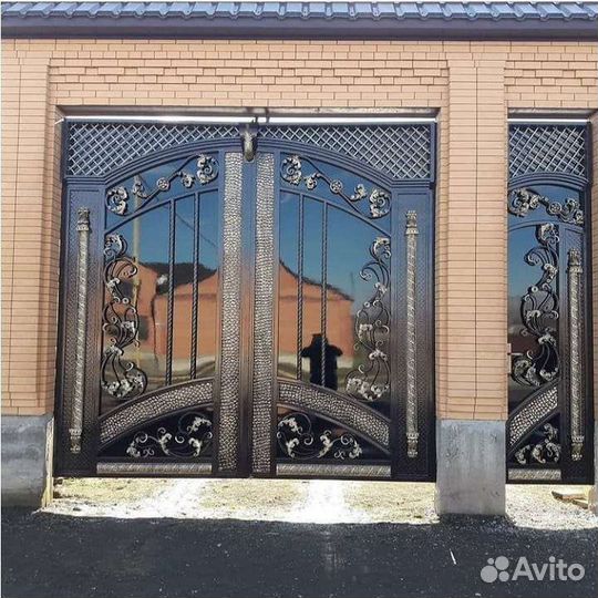 Ворота кованые на заказ