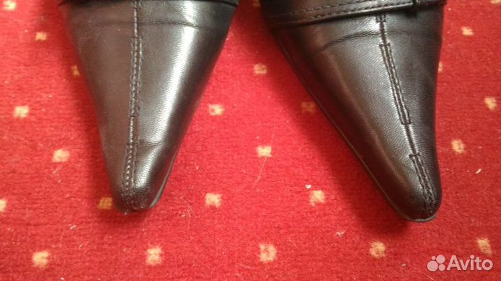 Жен. кожан. туфли clotilde 38р. б/у в отлич. сост