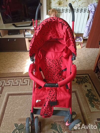 Прогулочная коляска трость бу