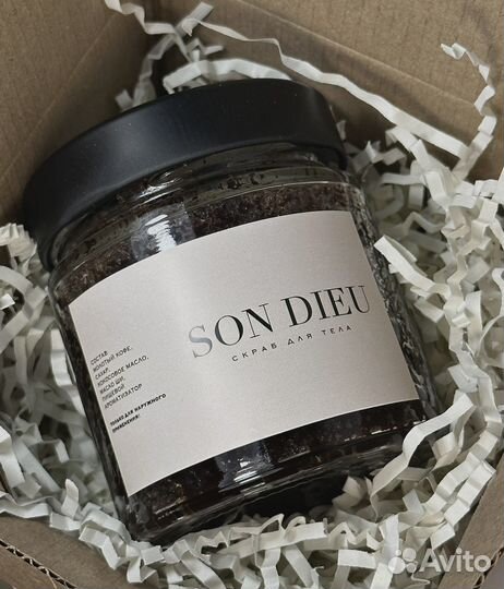 Скраб для тела ручной работы