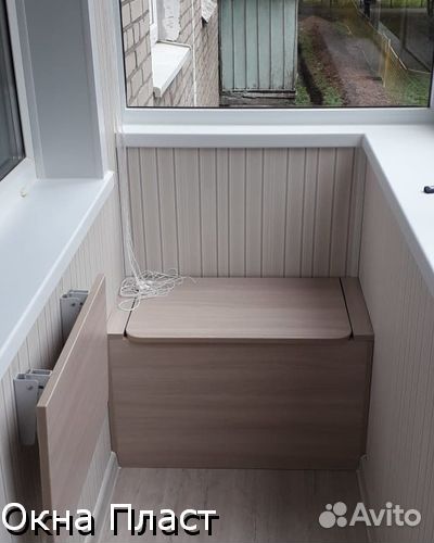 Отделка балкона и лоджий