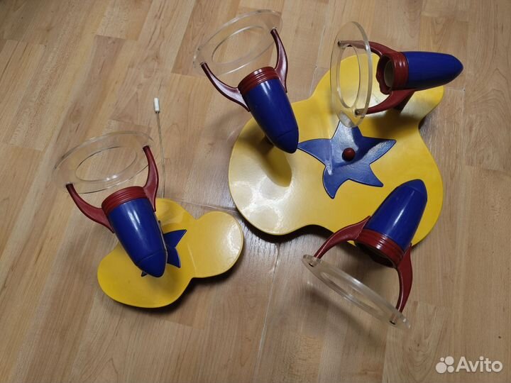 Комплект из люстры и светильника