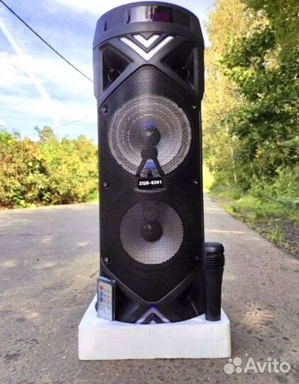 Большая мощная блютуз колонка