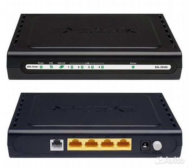 Маршрутизатор D-link DSL-2540U