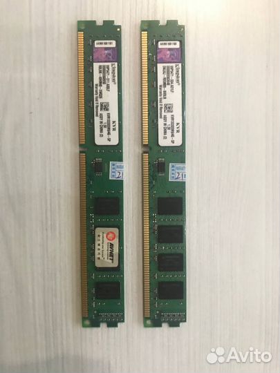 Kingston DDR3 2x4GB 1333MHz Двухранг (KVR1333D3N9)