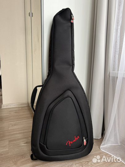 Fender CD-60S dread ALL-MAH WN акустическая гитара