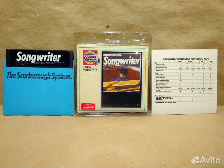 Songwriter софт для Apple II