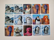 Карточки пингвины из Магнита 2014