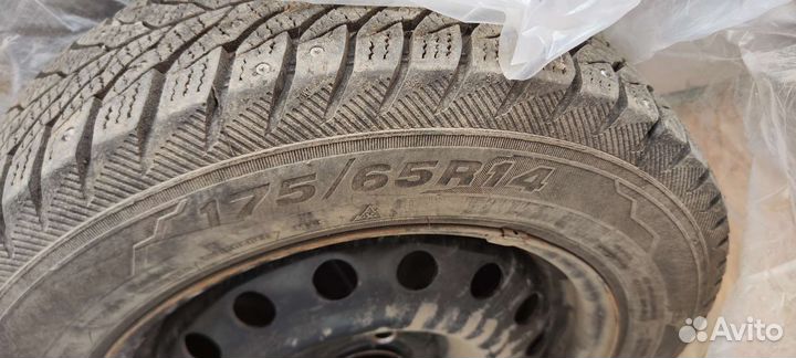 Колеса R14 зимние в сборе