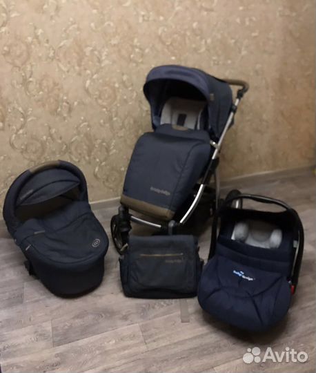 Коляска 3 в 1 Baby Design Husky