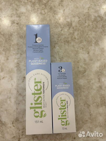 Ополаскиватель Glister+зубная паста 151 ml