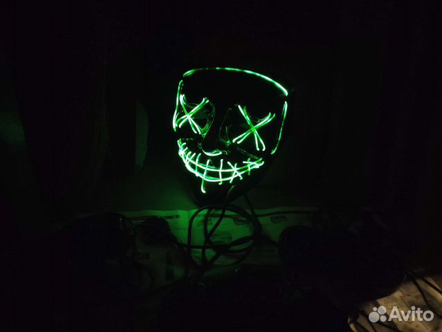 Судная ночь Неоновая маска
