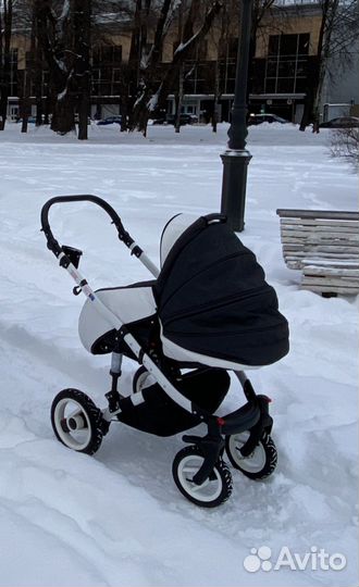 Коляска 2 в 1 Adbor Ottis Dark grey