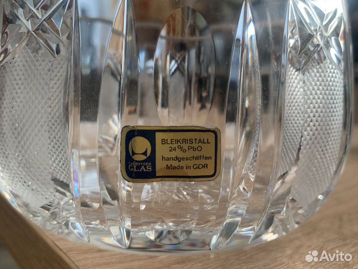 Хрустальная посуда ГДР. Bleikristall