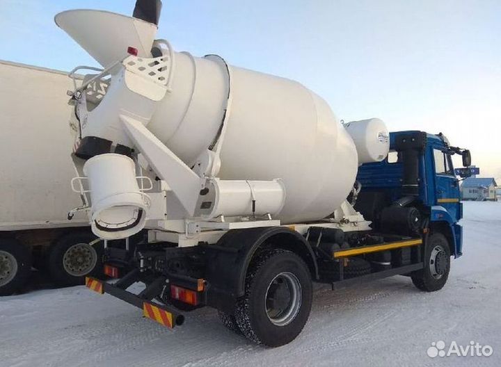 Установка миксера 6, 7 кубов