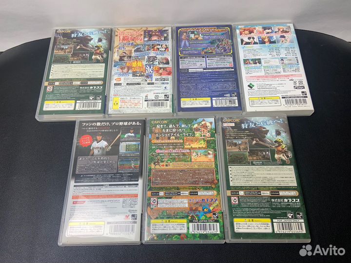 Игры на PSP (japan) без мануалов