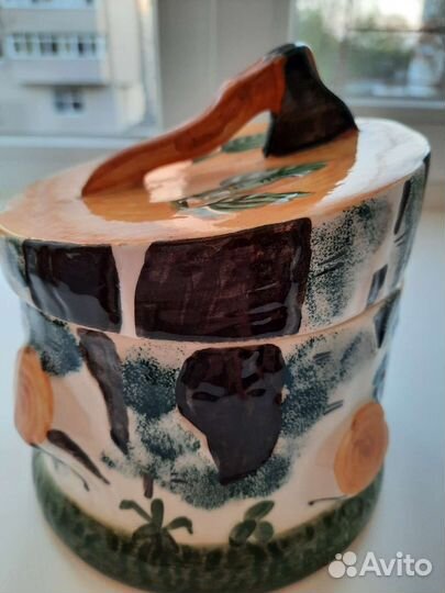 Керамическая шкатулка СССР