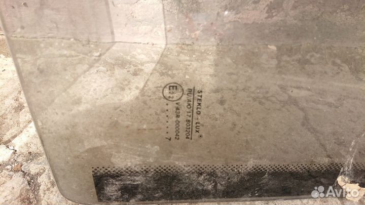 Передние стекла ваз 2107