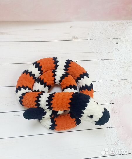 Вязаная змея