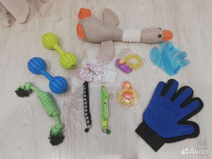 Новые ошейники, игрушки, аксессуары