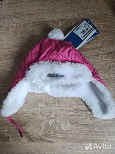 Шапка зимняя для девочки новая