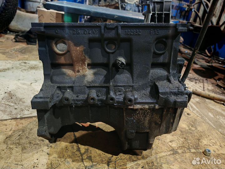 Блок цилиндров K7M Logan