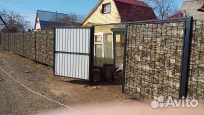 Заборы дома автонавесы