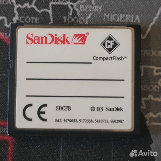 Карта памяти Sandisk CF