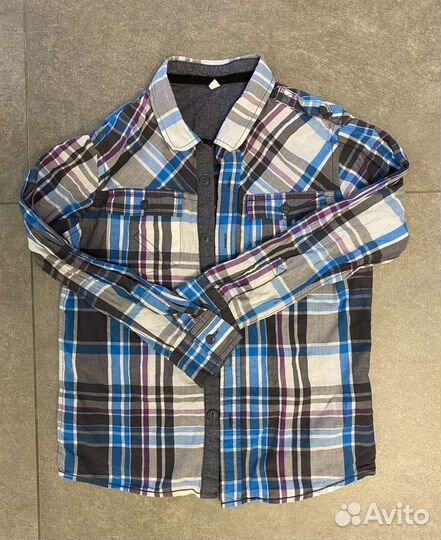 Рубашка для мальчика 7-8 лет