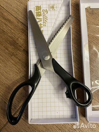 Ножницы зигзаг, острые