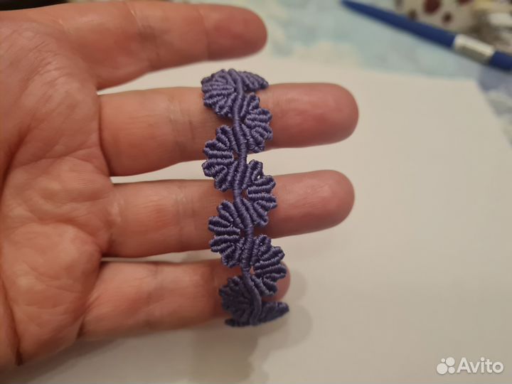 Браслет макраме