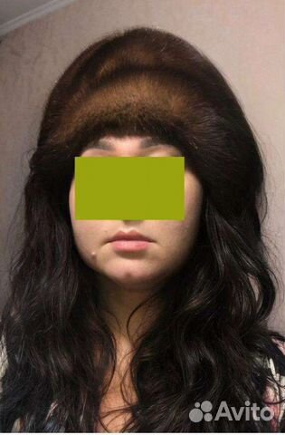 Шапка, берет норковый