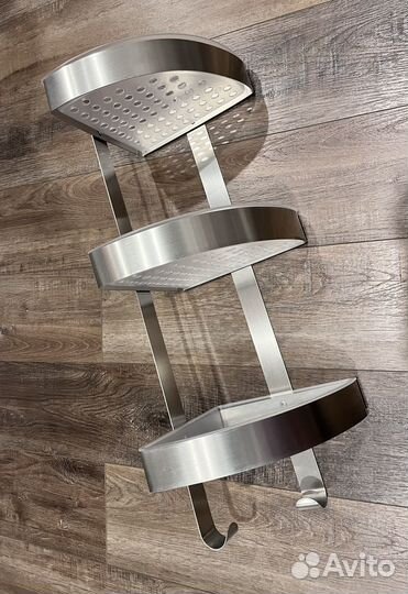 Полка угловая Икеа в ванную